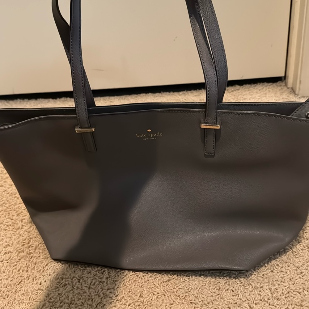 Kate spade grey tote bag.
